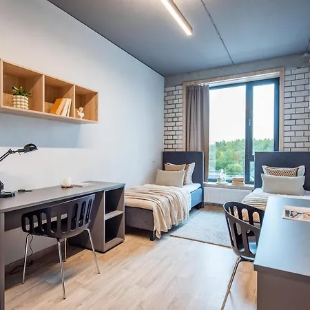 アパートホテル Shed Coliving ヴィリニュス