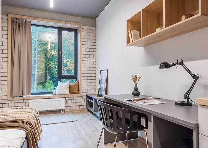 Lägenhetshotell Shed Coliving Vilnius